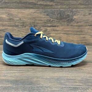 Altra Shoes Womens 9.5 Rivera 3 Blue Athletic Running Foot Shape